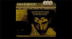 Desktop Screenshot of papplaszlo.hu